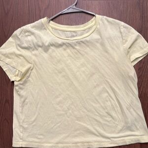 Perfect baby yellow cotton tee
